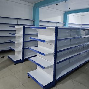 Góndola de Pared Color Blanco con Azul - Image 3