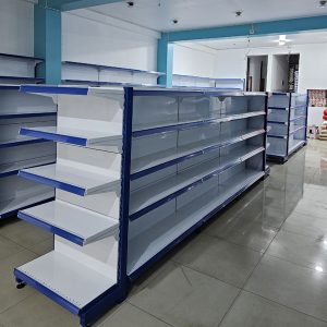 Góndola de Pared Color Blanco con Azul - Image 4